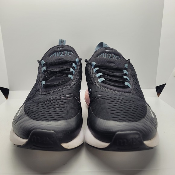 Nike Air Max 270 Sneakers Womens SZ 11 Black Pink Blue DH1080-001 Shoes - Picture 7 of 10